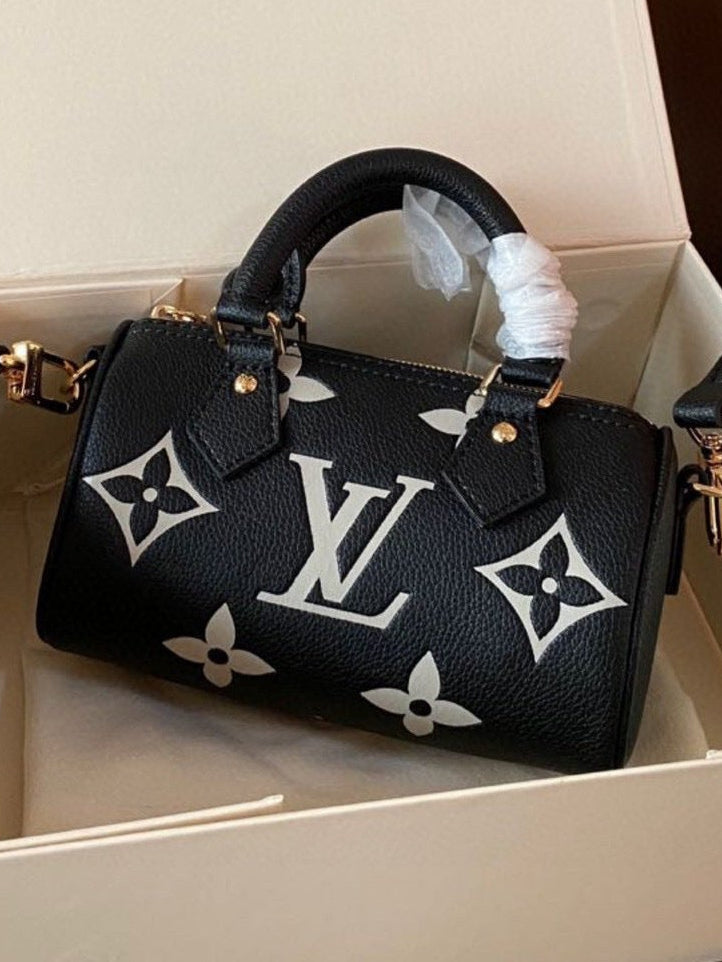 Louis Vuitton Nano Speedy Bandouliere Rose